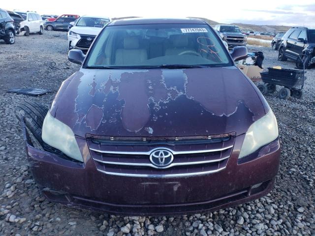 4T1BK36B06U147252 - 2006 TOYOTA AVALON XL BURGUNDY photo 5