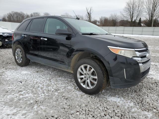 2FMDK4JC2BBB66268 - 2011 FORD EDGE SEL BLACK photo 4