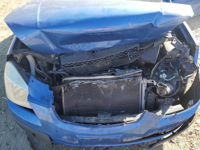 KNADE163186313641 - 2008 KIA RIO 5 SX BLUE photo 11