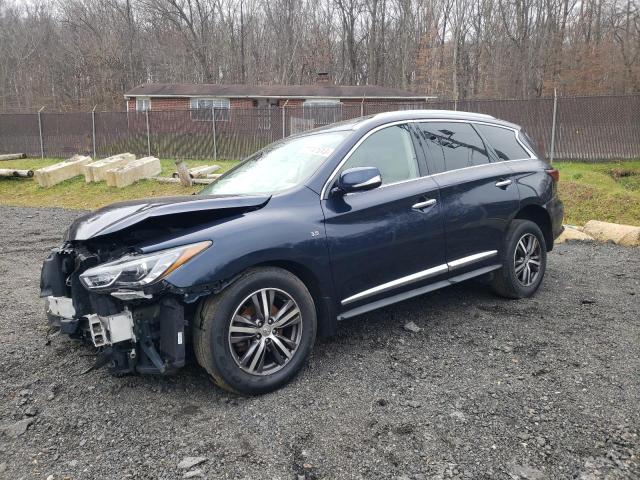 5N1DL0MM6KC553870 - 2019 INFINITI QX60 LUXE BLUE photo 1