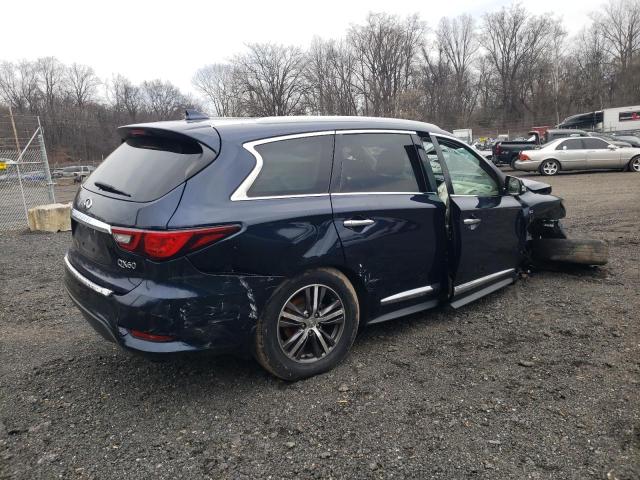 5N1DL0MM6KC553870 - 2019 INFINITI QX60 LUXE BLUE photo 3