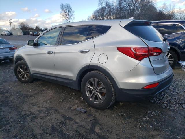 5XYZTDLB8DG040636 - 2013 HYUNDAI SANTA FE S SILVER photo 2