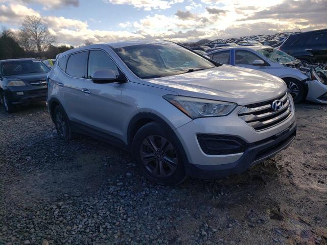 5XYZTDLB8DG040636 - 2013 HYUNDAI SANTA FE S SILVER photo 4