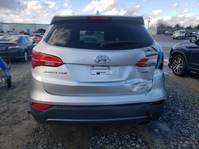 5XYZTDLB8DG040636 - 2013 HYUNDAI SANTA FE S SILVER photo 6