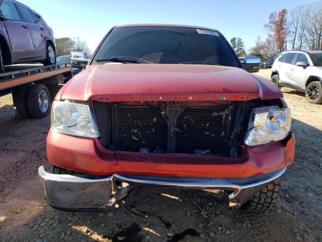 1FTPX14V07FB56956 - 2007 FORD F150 RED photo 5