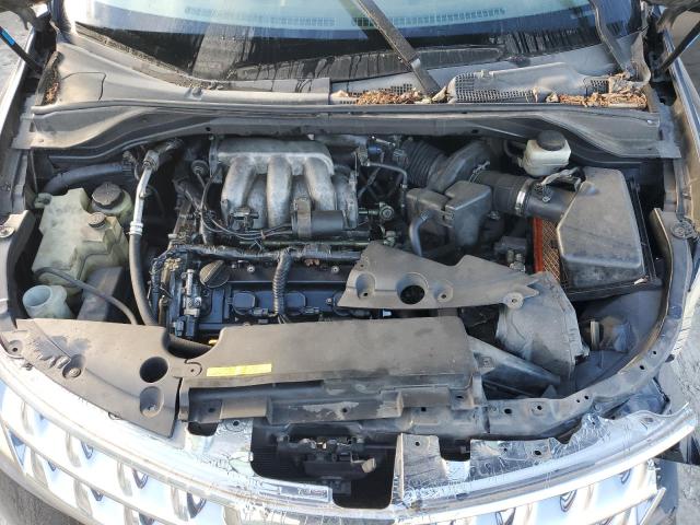 JN8AZ08T46W410884 - 2006 NISSAN MURANO SL BLACK photo 12