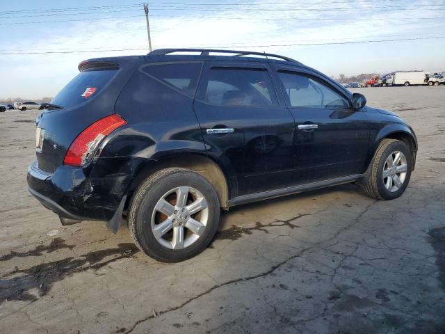 JN8AZ08T46W410884 - 2006 NISSAN MURANO SL BLACK photo 3