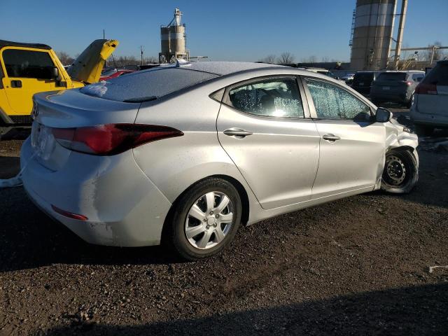 5NPDH4AE2GH664454 - 2016 HYUNDAI ELANTRA SE SILVER photo 3