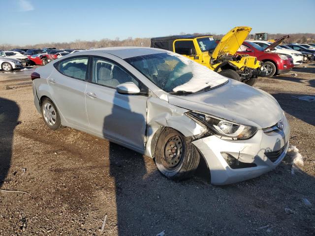 5NPDH4AE2GH664454 - 2016 HYUNDAI ELANTRA SE SILVER photo 4