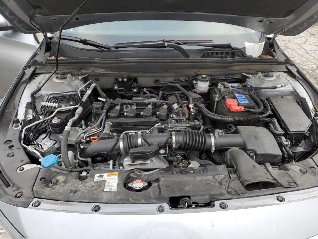 1HGCV1F56NA039539 - 2022 HONDA ACCORD EXL SILVER photo 11