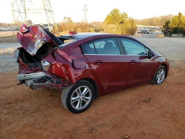 1G1BE5SM8H7135892 - 2017 CHEVROLET CRUZE LT RED photo 3