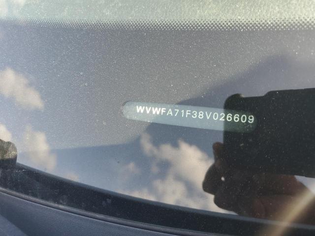 WVWFA71F38V026609 - 2008 VOLKSWAGEN EOS LUX SILVER photo 13