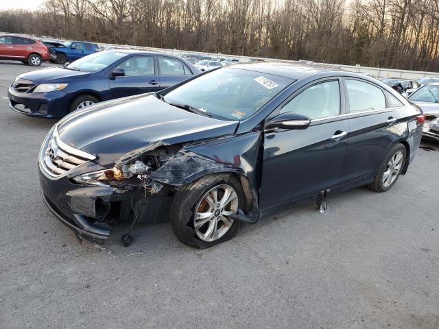 5NPEC4AC8BH166835 - 2011 HYUNDAI SONATA SE BLUE photo 1