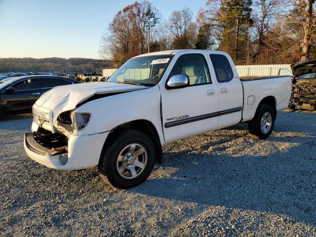 5TBRU34116S481553 - 2006 TOYOTA TUNDRA ACCESS CAB SR5 WHITE photo 1