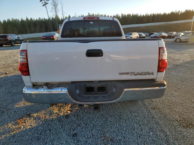 5TBRU34116S481553 - 2006 TOYOTA TUNDRA ACCESS CAB SR5 WHITE photo 6
