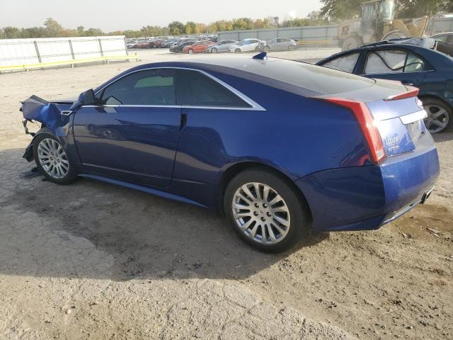 1G6DA1E34D0111456 - 2013 CADILLAC CTS BLUE photo 2