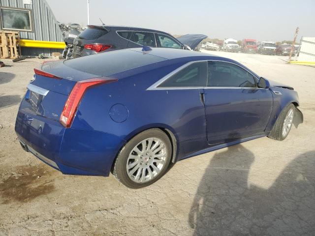 1G6DA1E34D0111456 - 2013 CADILLAC CTS BLUE photo 3