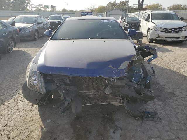 1G6DA1E34D0111456 - 2013 CADILLAC CTS BLUE photo 5