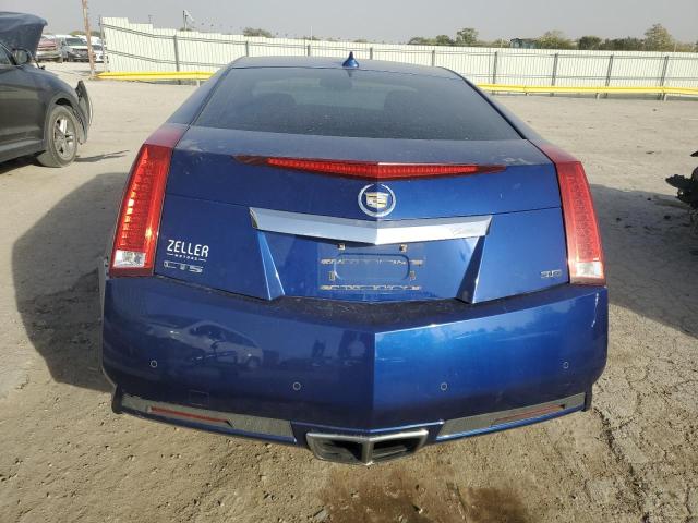 1G6DA1E34D0111456 - 2013 CADILLAC CTS BLUE photo 6