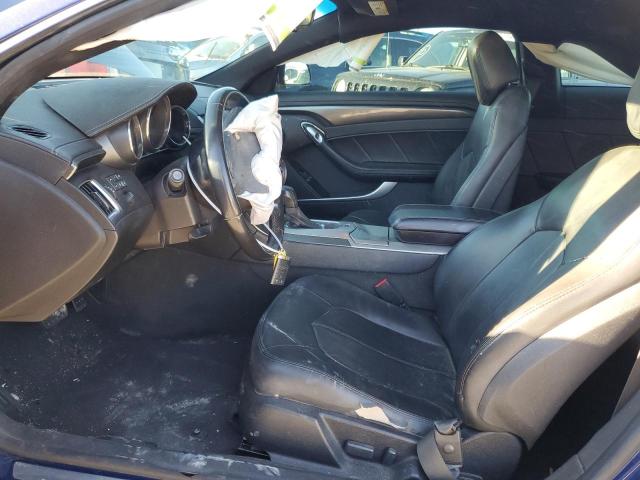 1G6DA1E34D0111456 - 2013 CADILLAC CTS BLUE photo 7