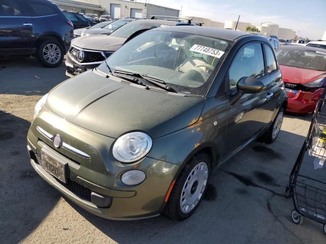 3C3CFFAR4CT330909 - 2012 FIAT 500 POP GREEN photo 1