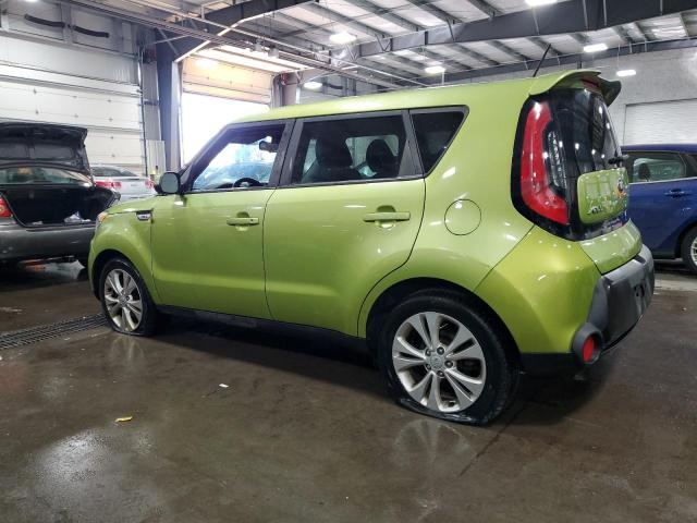 KNDJP3A54F7762727 - 2015 KIA SOUL + GREEN photo 2