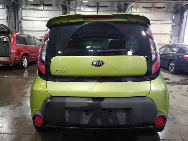 KNDJP3A54F7762727 - 2015 KIA SOUL + GREEN photo 6