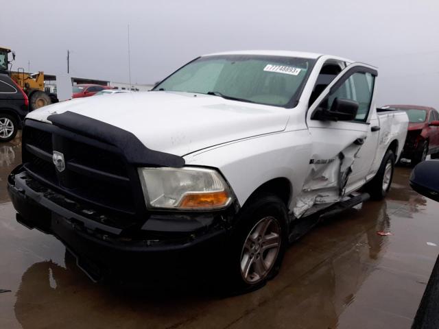 1C6RD6FP9CS231739 - 2012 DODGE RAM 1500 ST WHITE photo 1