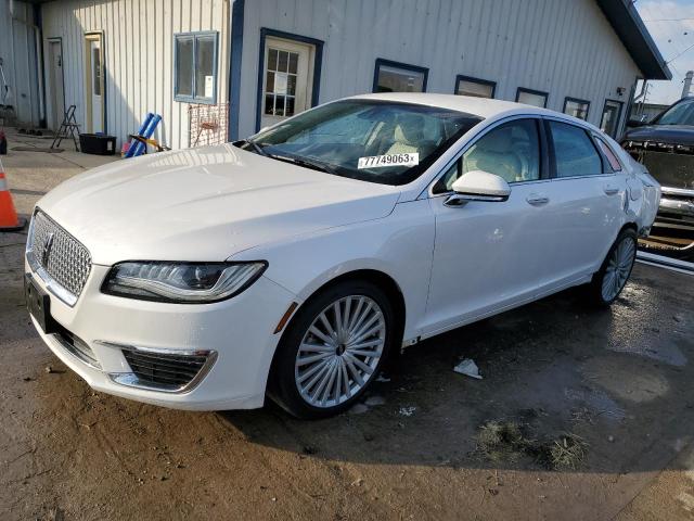 3LN6L5E96HR613589 - 2017 LINCOLN MKZ RESERVE WHITE photo 1