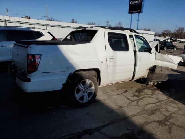 5FPYK1F58DB016791 - 2013 HONDA RIDGELINE RTL WHITE photo 3