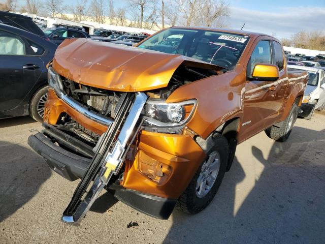 1GCHSBEA3H1324057 - 2017 CHEVROLET COLORADO ORANGE photo 1