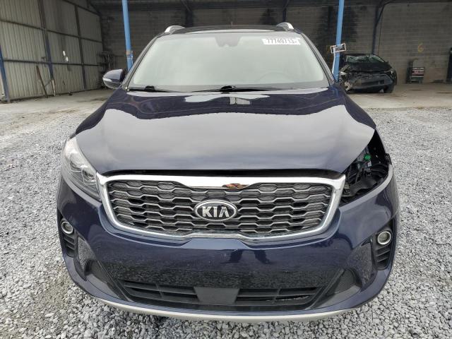 5XYPH4A5XLG708408 - 2020 KIA SORENTO EX BLUE photo 5