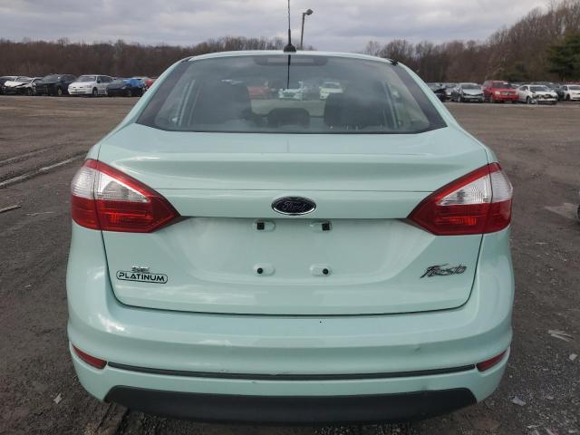 3FADP4BJ9HM126317 - 2017 FORD FIESTA SE TURQUOISE photo 6