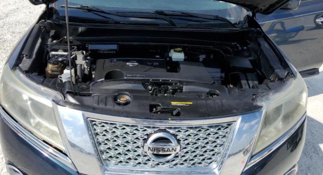 5N1AR2MN9FC601258 - 2015 NISSAN PATHFINDER S BLUE photo 12