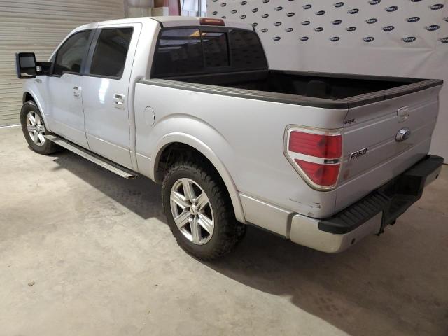 1FTFW1CT4BKD73392 - 2011 FORD F150 SUPERCREW GRAY photo 2