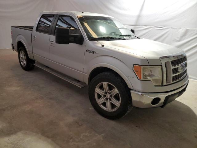 1FTFW1CT4BKD73392 - 2011 FORD F150 SUPERCREW GRAY photo 4