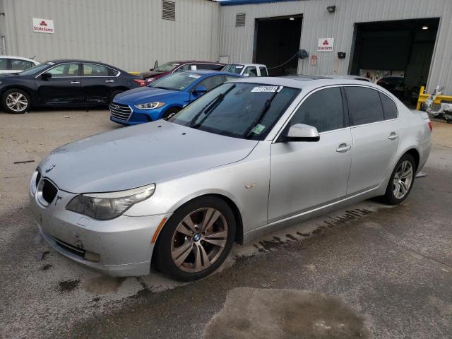 WBANU5C5XAC129987 - 2010 BMW 528 I SILVER photo 1