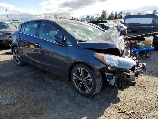 KNAFX5A80G5515985 - 2016 KIA FORTE EX GRAY photo 4