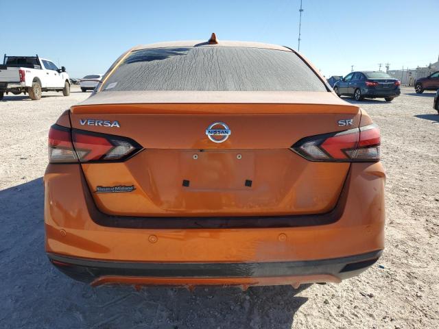 3N1CN8FV3LL909506 - 2020 NISSAN VERSA SR ORANGE photo 6