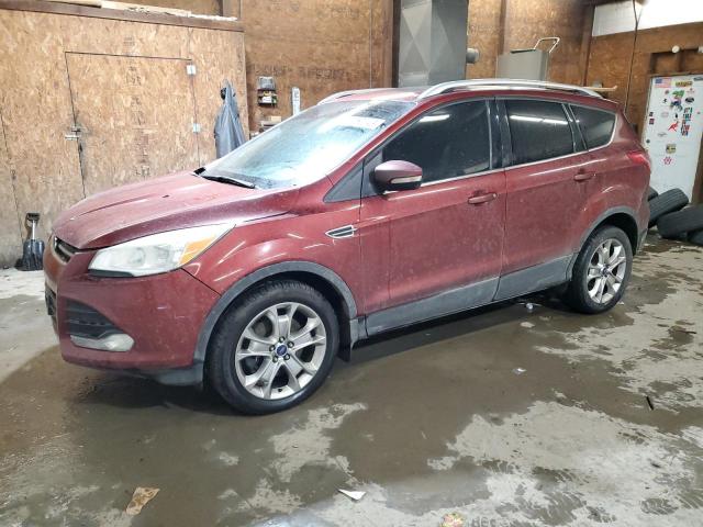 1FMCU9JX0EUB13864 - 2014 FORD ESCAPE TITANIUM BURGUNDY photo 1