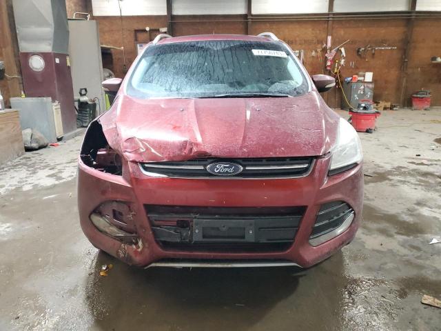 1FMCU9JX0EUB13864 - 2014 FORD ESCAPE TITANIUM BURGUNDY photo 5