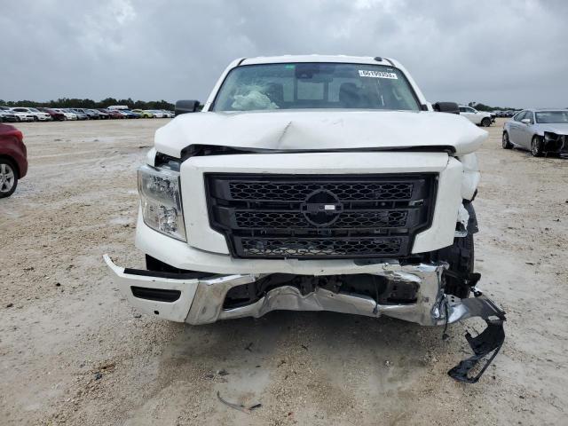 1N6AA1EFXMN523925 - 2021 NISSAN TITAN SV WHITE photo 5