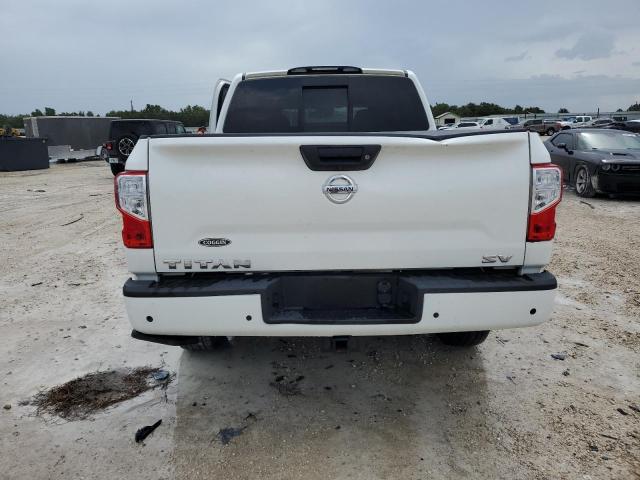 1N6AA1EFXMN523925 - 2021 NISSAN TITAN SV WHITE photo 6