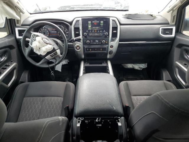 1N6AA1EFXMN523925 - 2021 NISSAN TITAN SV WHITE photo 8