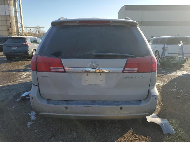 5TDBA22C74S022296 - 2004 TOYOTA SIENNA XLE TAN photo 6