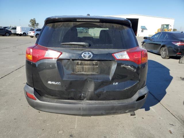 2T3ZFREV3FW163549 - 2015 TOYOTA RAV4 LE BLACK photo 6