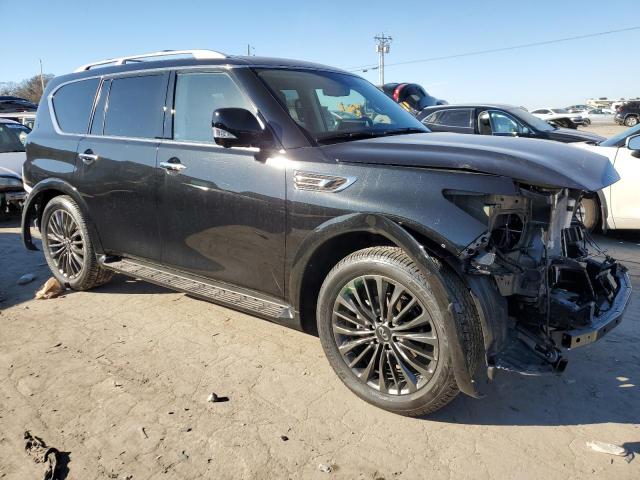 JN8AZ2AE9P9306205 - 2023 INFINITI QX80 LUXE BLACK photo 4