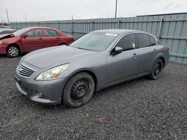 JN1DV6AP4BM604246 - 2011 INFINITI G25 BASE SILVER photo 1