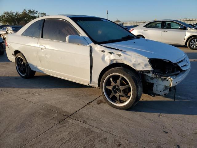 1HGEM22972L025448 - 2002 HONDA CIVIC EX WHITE photo 4