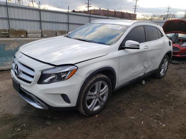 WDCTG4GB8HJ284839 - 2017 MERCEDES-BENZ GLA 250 4MATIC WHITE photo 1